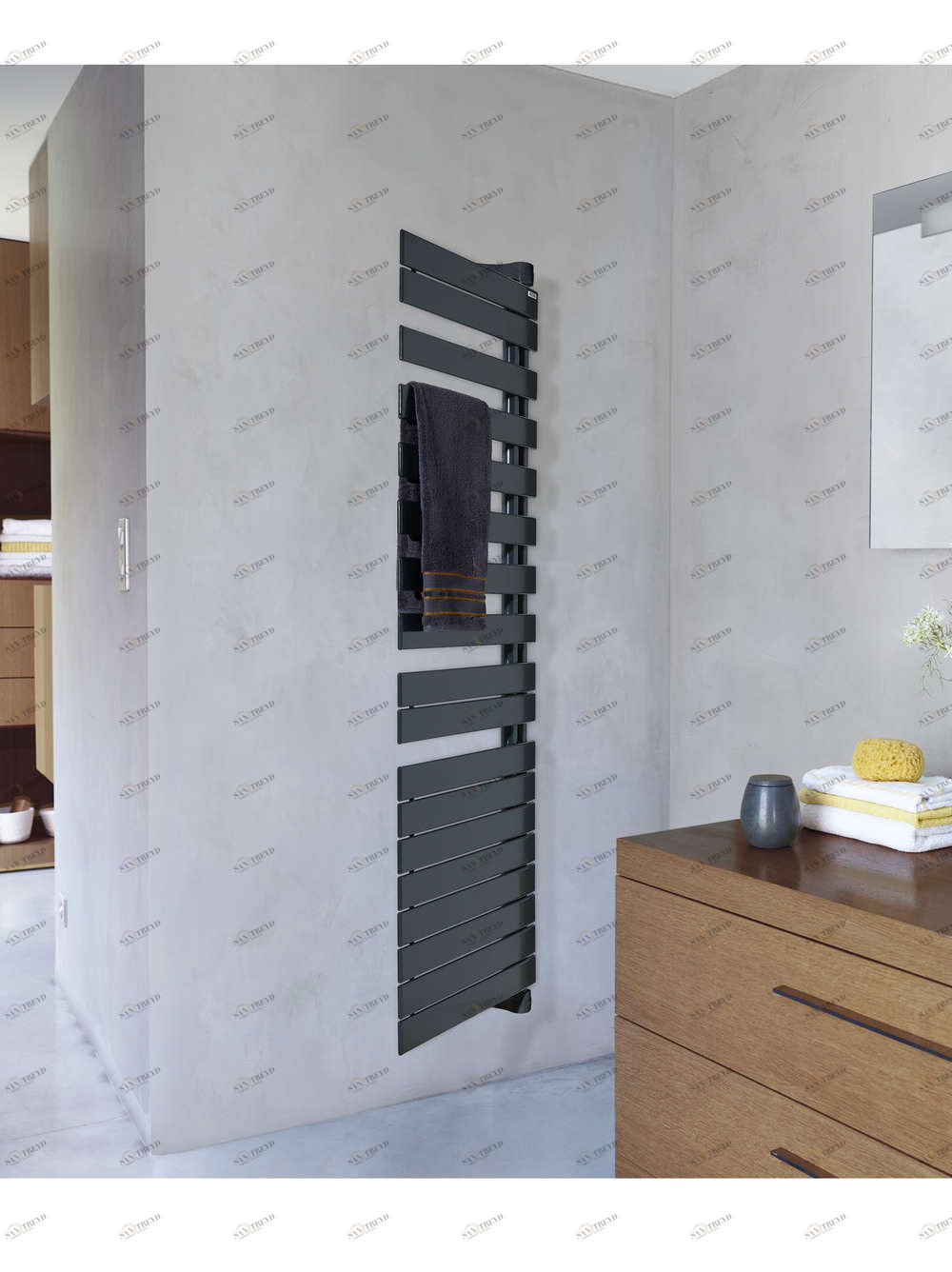 Водяной радиатор FRT168-055 Fassane Spa Twist Droite Acova 1773 