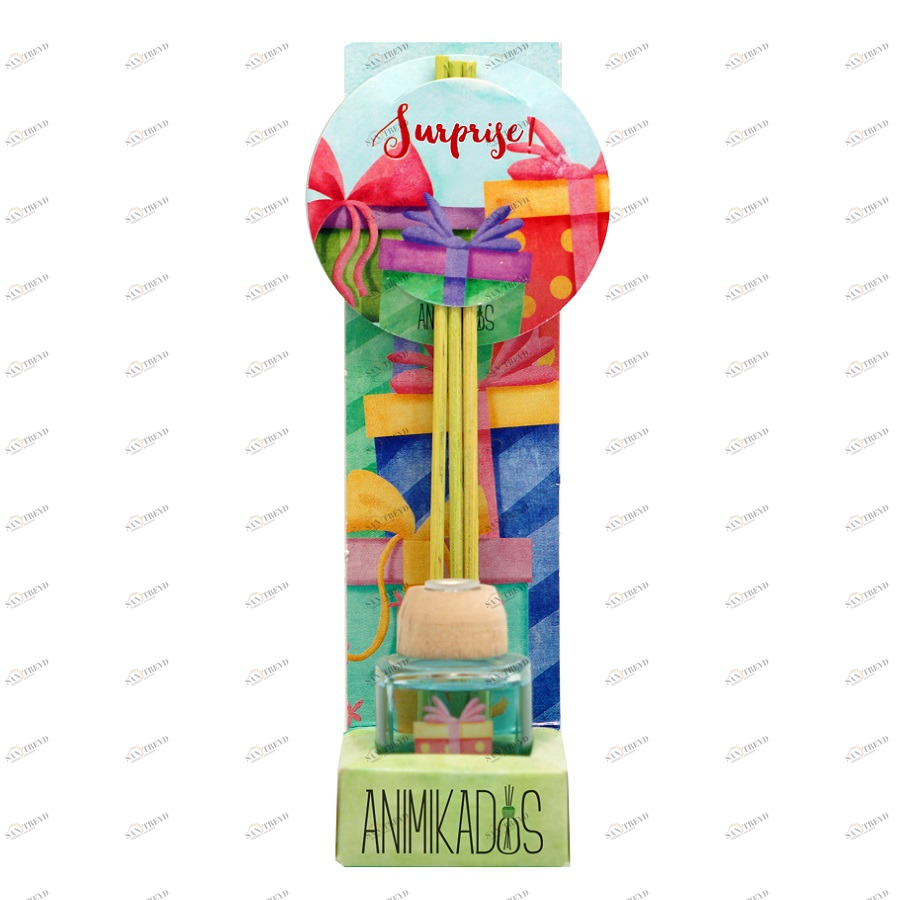 Диффузор ароматический 18 мл цветочный Surprise AMBIENTAIR  00-3881100 Голубой 