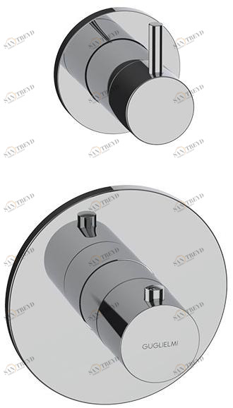 GUGLIELMI Термостатический смеситель для душа Sprint Fiin00622