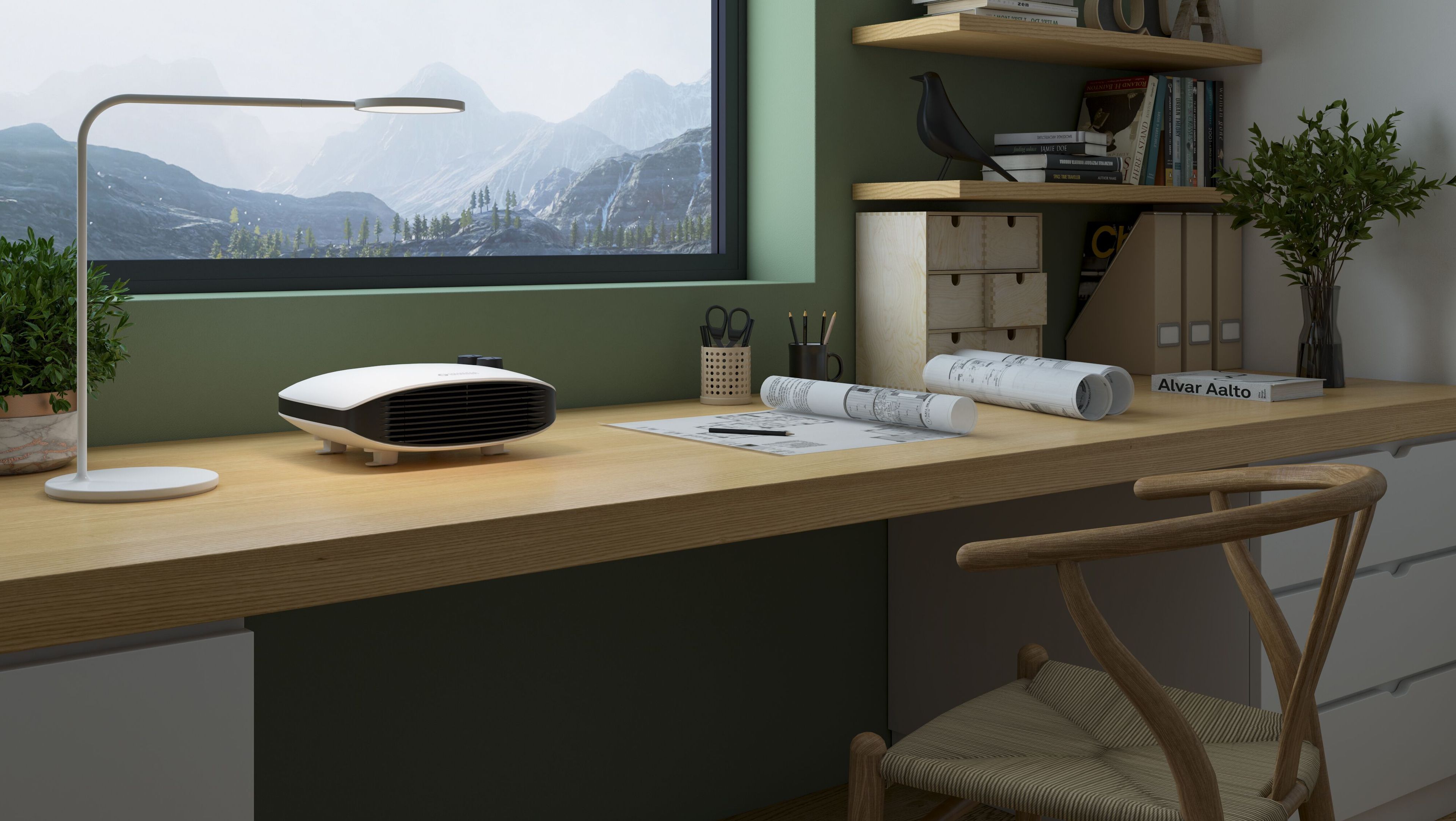 Настольный тепловентилятор OLIMPIA SPLENDID электрические обогреватели ARCH-00134122 - Вид №4