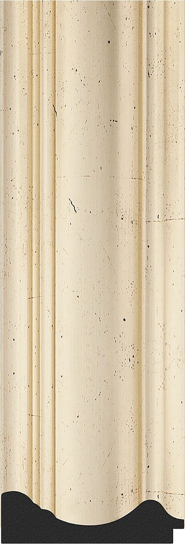 BY 7211 Зеркало в багетной раме - травленое серебро 99 mm EVOFORM Octagon - Вид №3