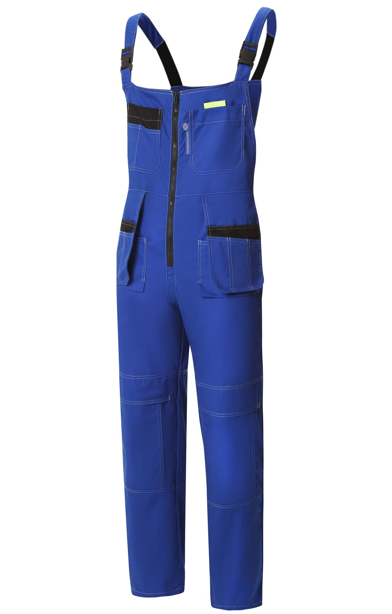 5039605 Костюм "Профессионал-2" василек-черный-лимон  Летняя спецодежда  размер 52-54/158-164  - Вид №4