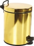 Педаль для мусора (3 л) - золото / ST17703G Creavit 
