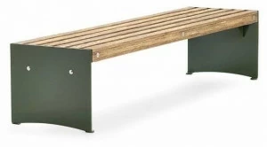 VESTRE Модульная скамья из стали и дерева со встроенным освещением Via