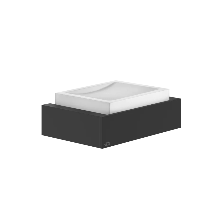 Держатель для мыла 20801 299 Gessi Inverso МАТОВО-ЧЕРНЫЙ 20801299