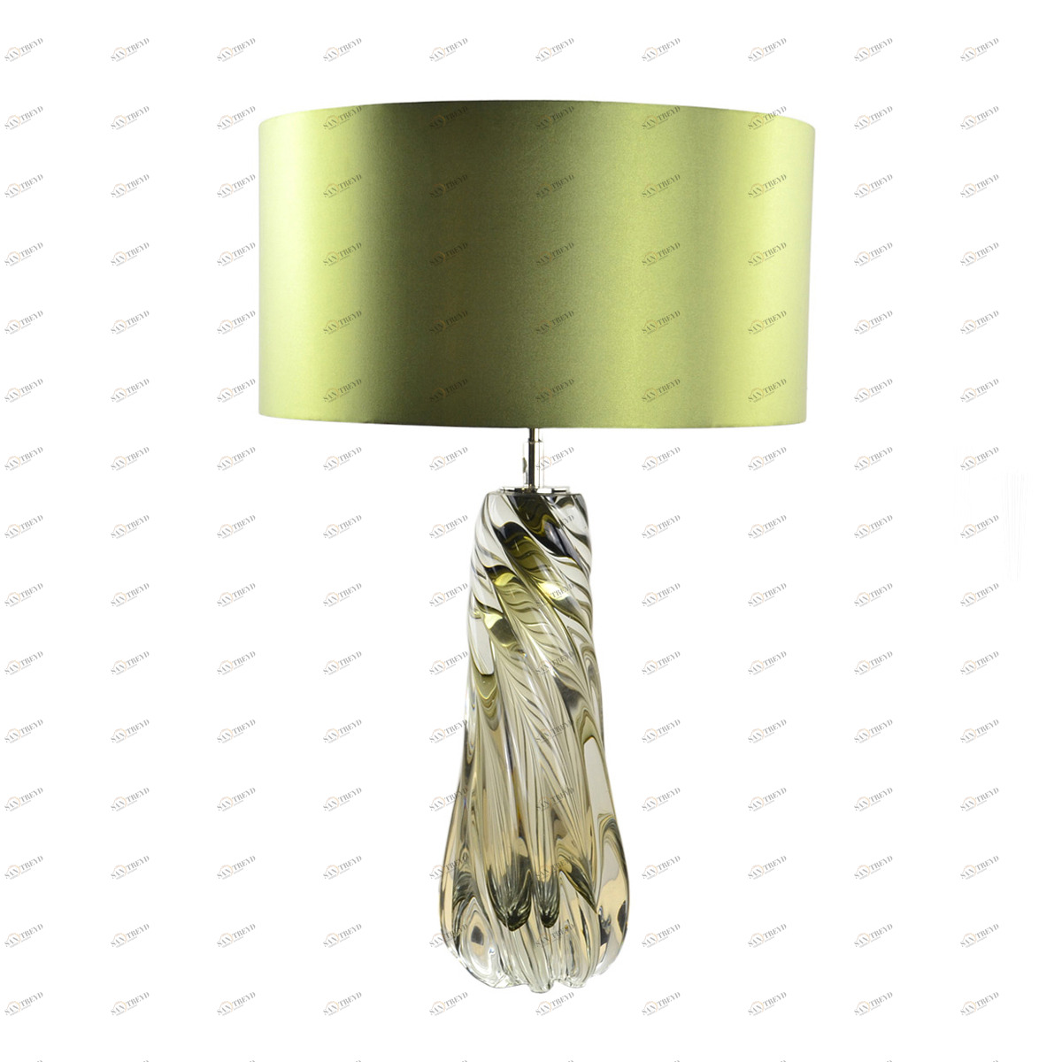 Настольная лампа 66х43см зеленая Crystal BRTL3020 DELIGHT COLLECTION  00-3882441 Зеленый;прозрачный 