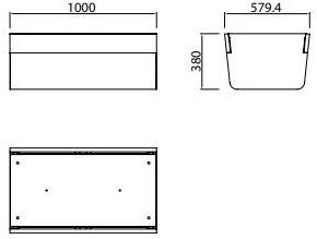 Tarimatec Кашпо для общественных мест в wpc Accessori sun-id-1393847 - Вид №5