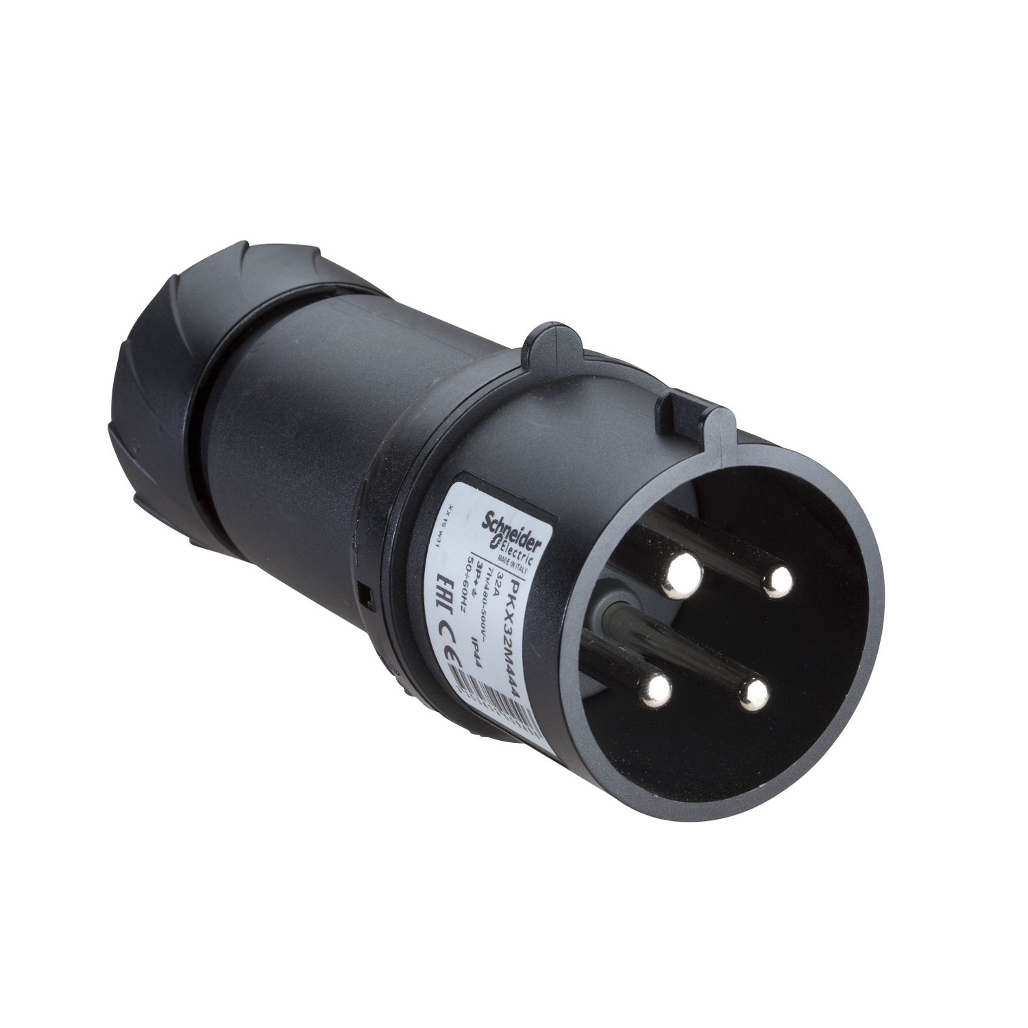 PKX32M444 КАБ. ВИЛК, 32A 4P 500V 7H IP44 Schneider Electric PratiKa 