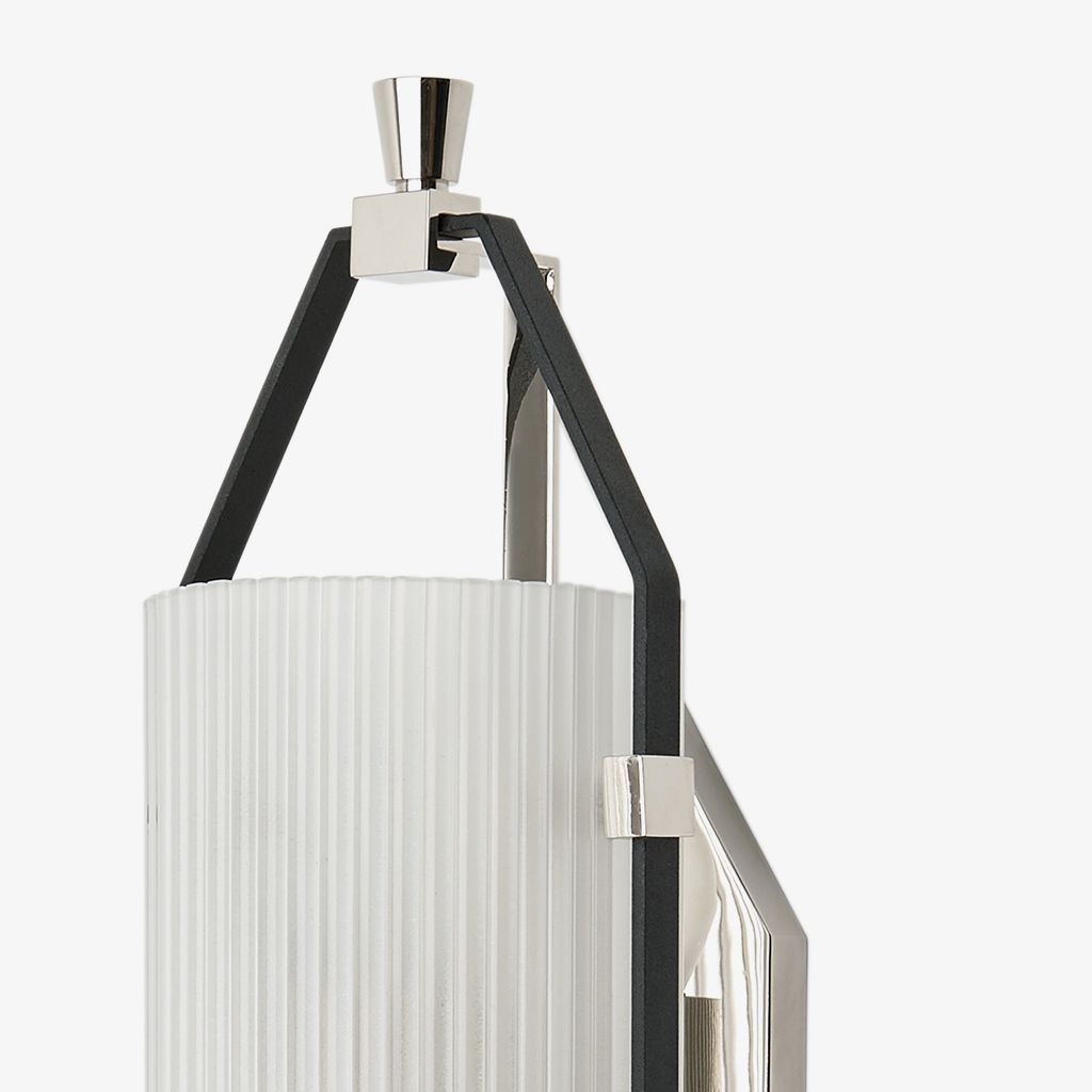 ADLT01 Настенный одинарный бра Addair со стеклянным плафоном Waterworks  - Вид №1