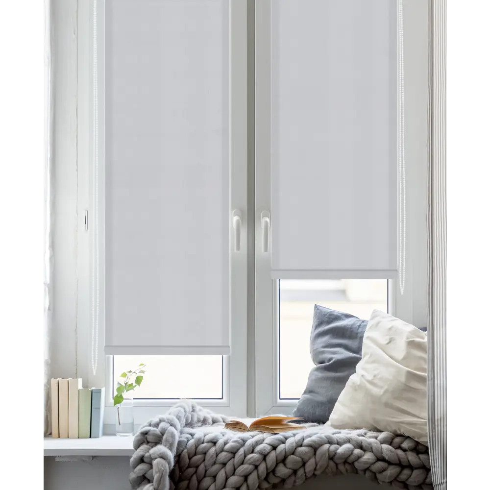 Штора рулонная Inspire Шантунг 80x160 см серая 82807438 STLM-2201018 - Вид №5