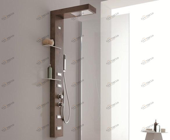 Gruppo Geromin Душевая стойка многофункциональная настенная Light sun-id-1414730