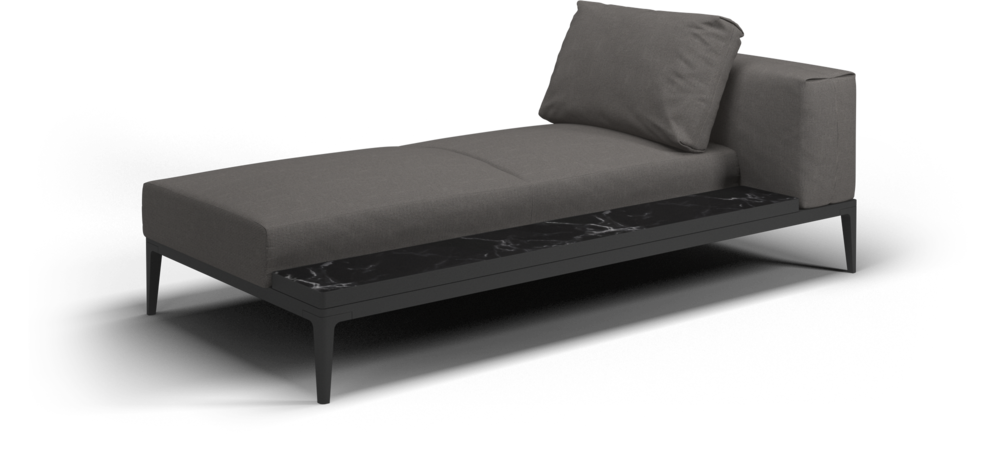 Grid Left / Right Chaise Unit  Gloster Сидение Grid