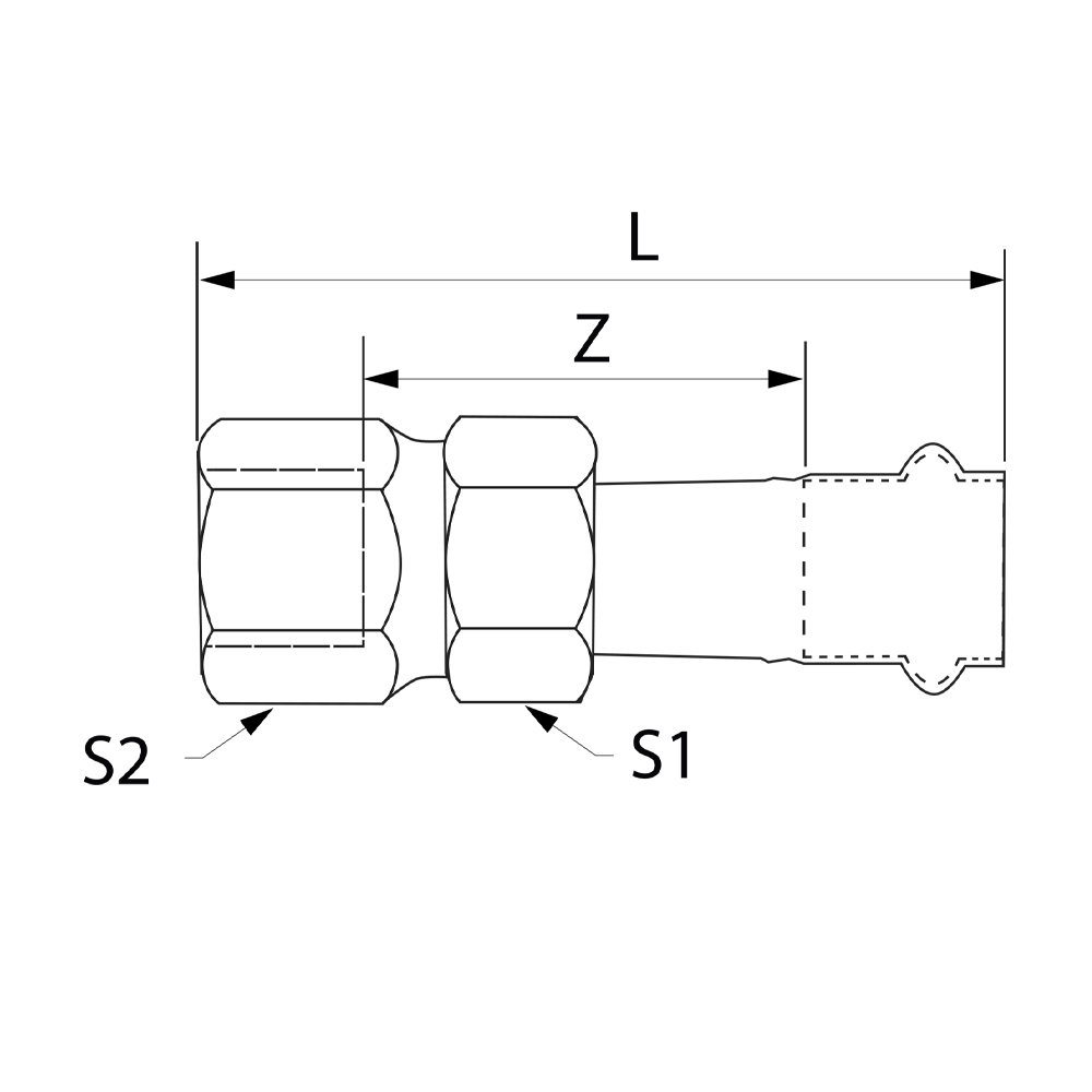 PS4330G0351000 Разъемные соединения Tece  - Вид №1