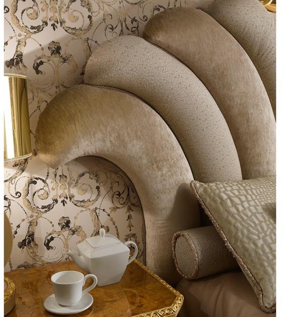 A.R. Arredamenti Двуспальная кровать с тафтинговым изголовьем Harmony 370 - Вид №4