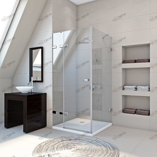 Душевая кабина 80x80 GK-863 стекло 6мм GUTEWETTER TREND SQUARE 80X80GK863