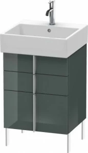 VA658403838 Vero Air Тумбочка напольная Доломитово-серый глянцевый лак