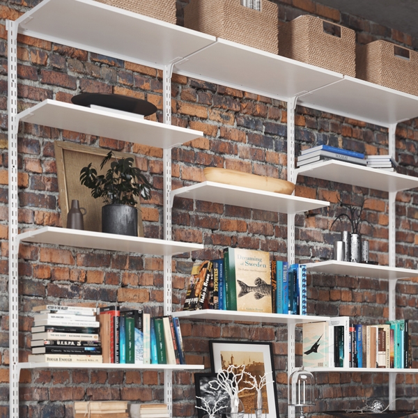 Полка ЛДСП , 585x406x16 мм, белый LJPS0508 Public Steel Россия  - Вид №3