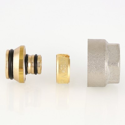 VT.4420.NVE.20 Фитинг коллекторный для металлополимерной трубы Valtec 20 (2,0) мм x 3/4"  - Вид №4