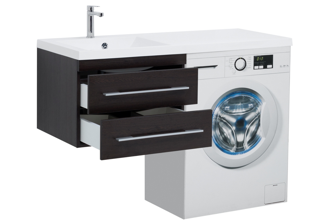 Тумба с раковиной Aquanet Нота 120 L венге 0017148400239565 - Вид №1