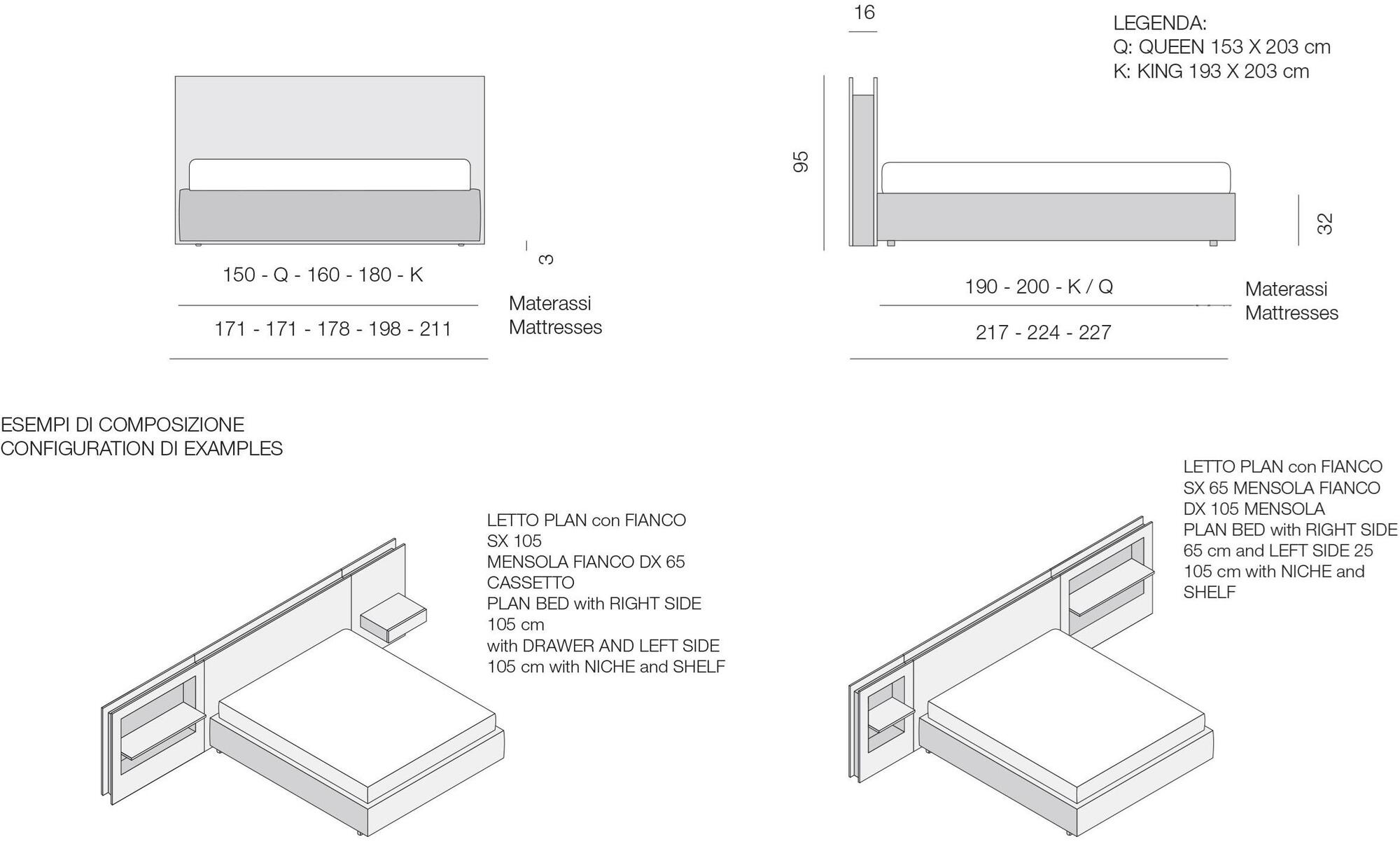 TUMIDEI Двуспальная кровать со встроенными прикроватными тумбочками sun-id-1493723 - Вид №9
