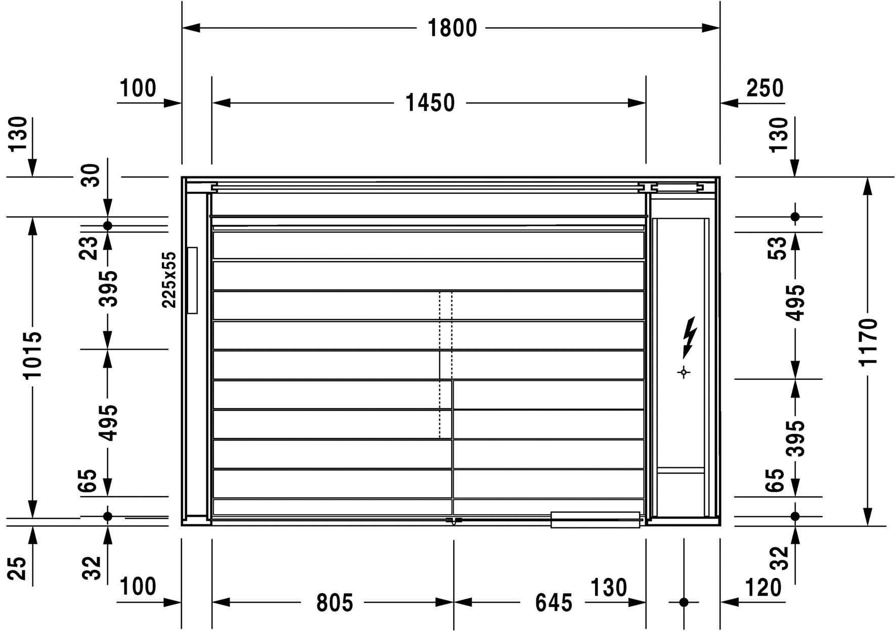 7509..002011000 Сауна Inipi, пристенный и угловой вариант Inipi #7509 1800 x 1170 x 2220 мм Белый глянцевый декор Duravit  - Вид №1