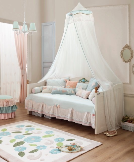 Балдахин на детскую кроватку Paradise CILEK FLORA 00-3832092 Белый Santreyd - Вид №6