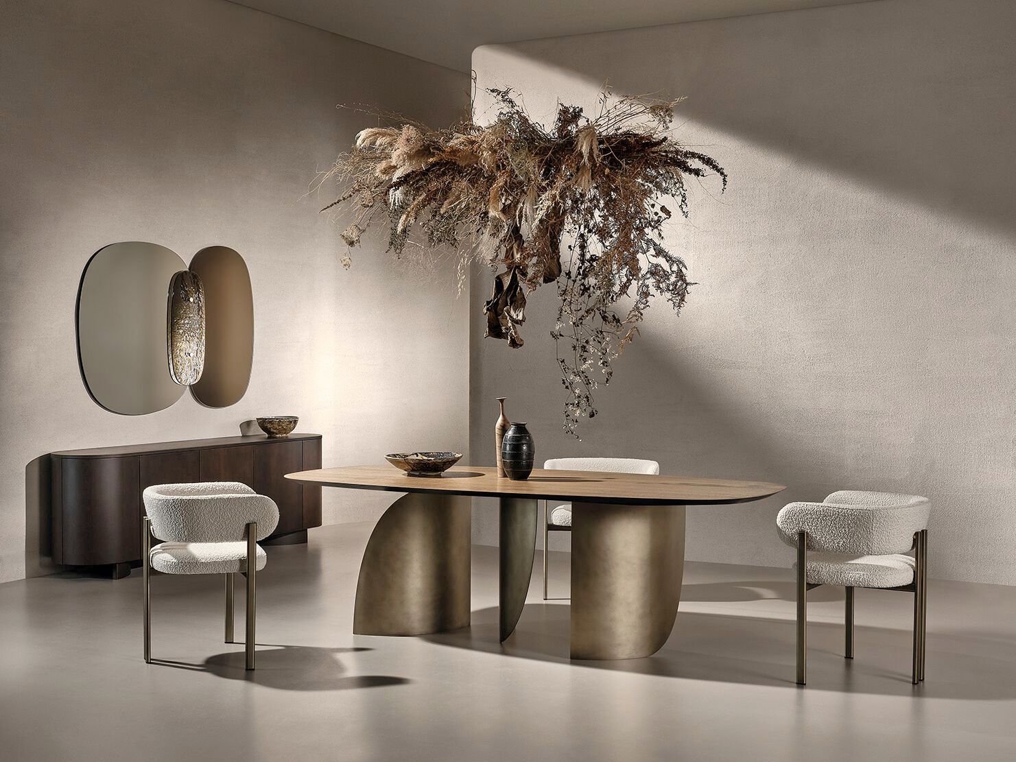 Овальный мраморный обеденный стол Naturedesign Главная ARCH-00113544 - Вид №4