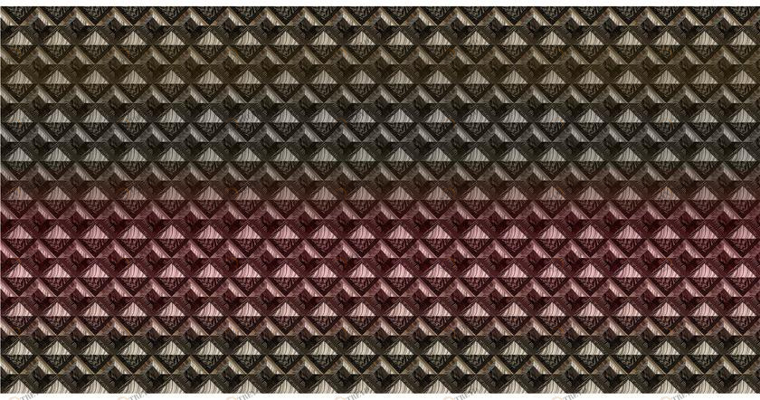 moooi Прямоугольный коврик из ткани с геометрическим рисунком sun-id-1505358