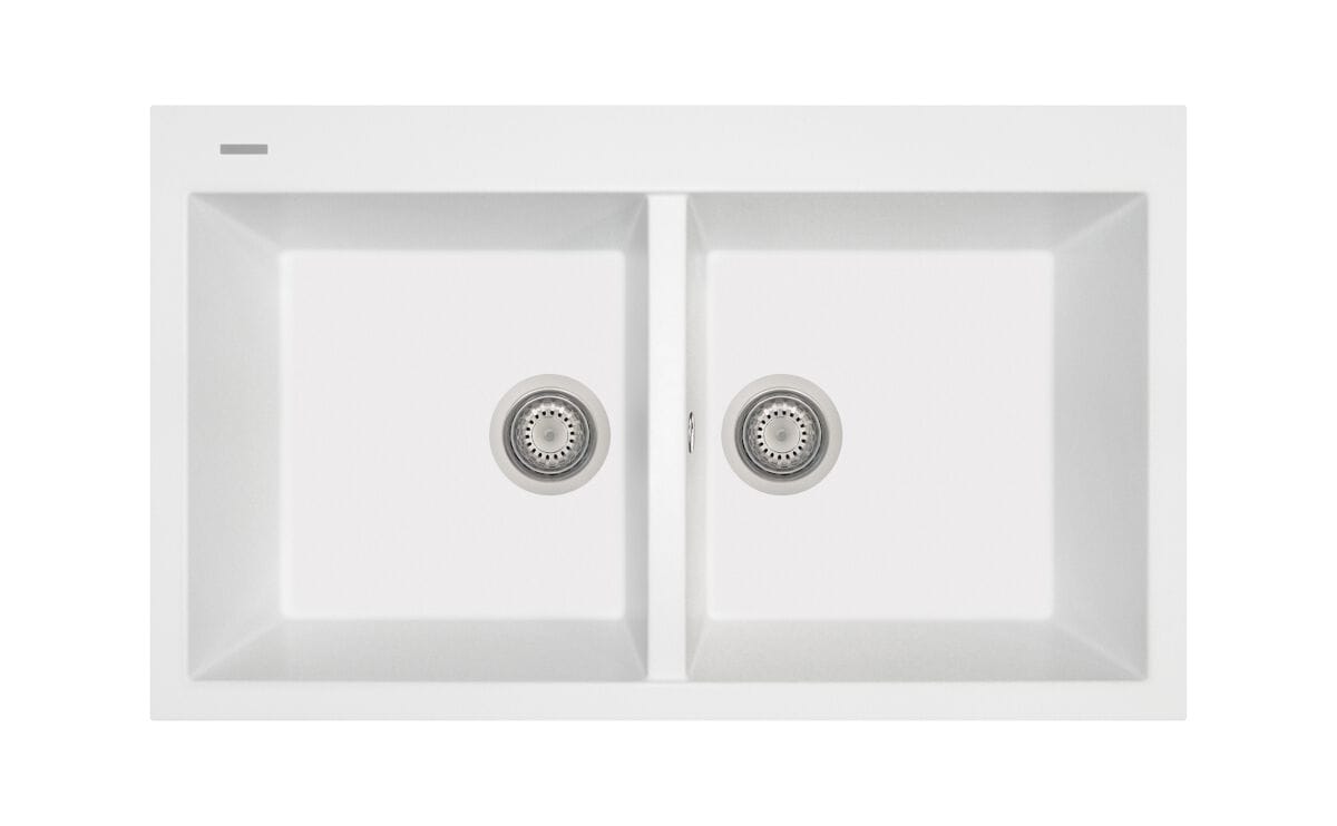 Раковина с 2 резервуарами из композитного материала TASCA композитные раковины ARCH-00117825 - Вид №1