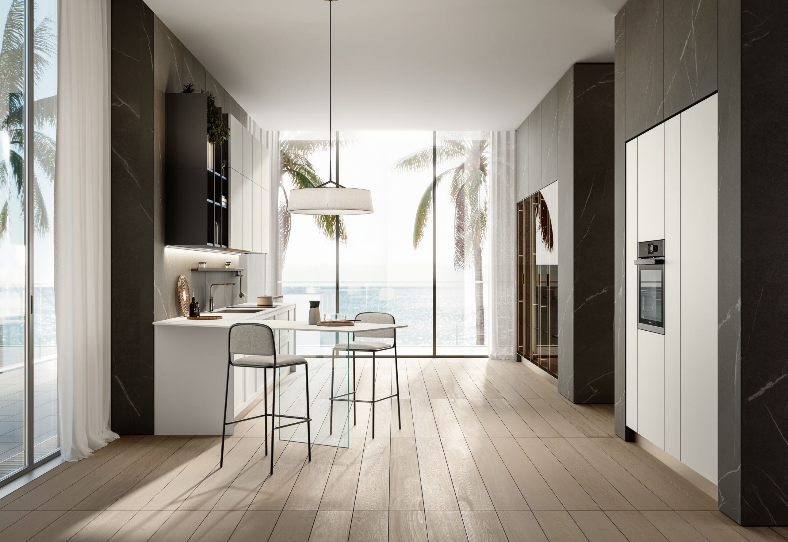 Встроенная кухня Febal Casa Modula ARCH-00058646 - Вид №8