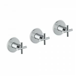 Полная скрытая душевая группа, отвод с 2 выходами, с соединениями 1/2 ". BLINK NEWFORM Италия