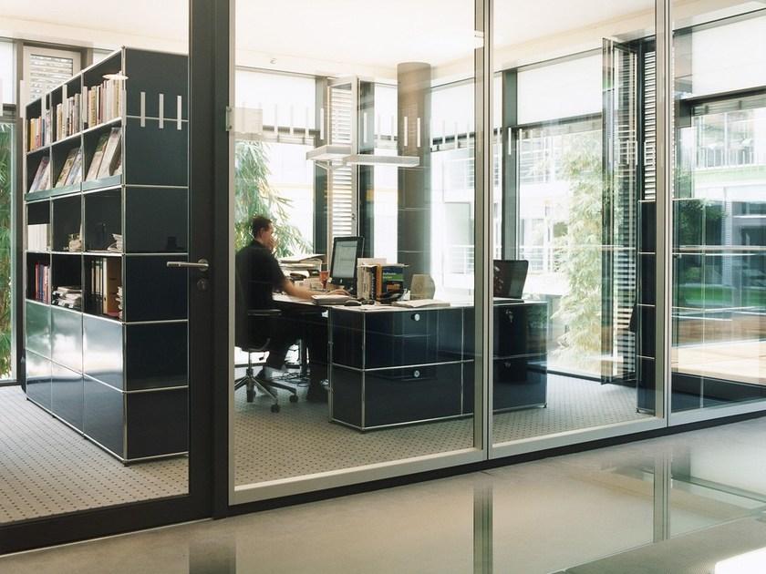 USM Высокий модульный офисный блок из металла Usm haller system sun-id-1502711 - Вид №5