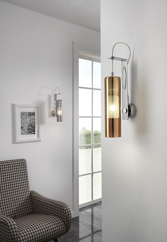 Cangini & Tucci Бра из металлизированного боросиликатного стекла Tao Ap1381.1l - Вид №1