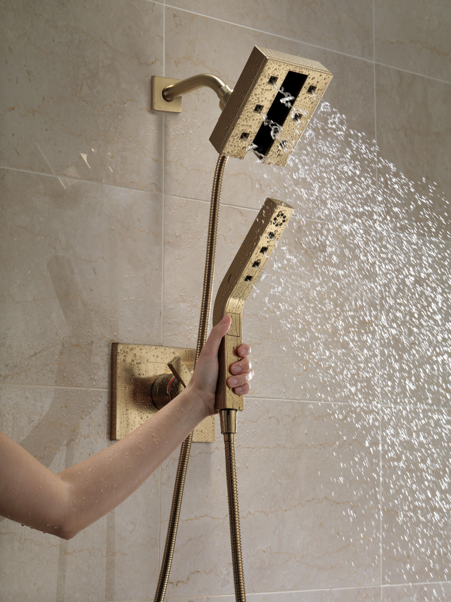 T17053-CZ Облицовка только для клапана Monitor® серии 17 Delta Faucet Vero Шампанское бронза - Вид №7