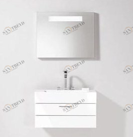 Композиция № 1 Crono Collection комплект мебели для ванной комнаты Burgbad 3291