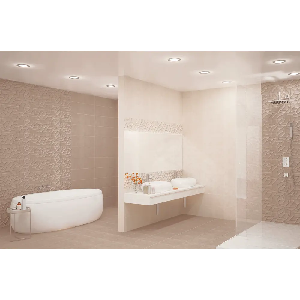 Плитка настенная Eletto Сeramica Odense 24.2x70 см 1.02 м² цвет бежевый 84587331 STLM-2016496 Santreyd - Вид №1