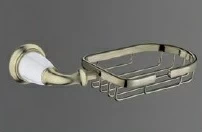 Мыльница металлическая настенная ART&MAX BIANCHI AM-E-2605-Br