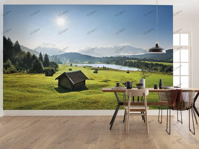 Komar Флизелиновые обои с пейзажами Wanderlust Shx9-009