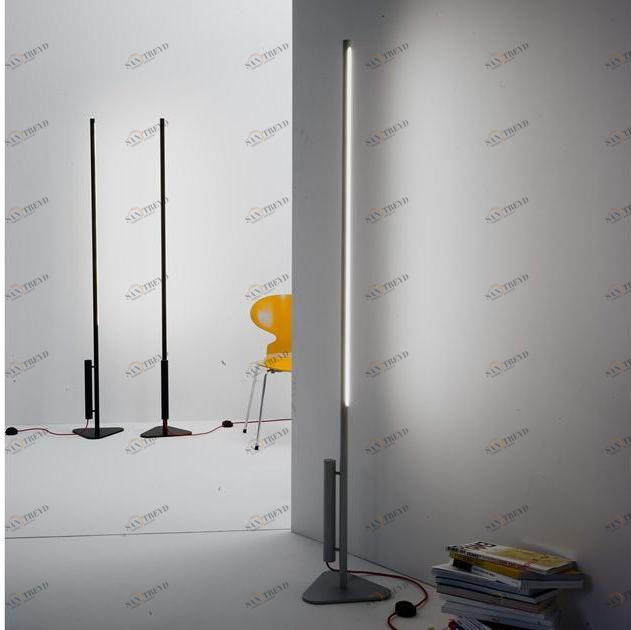 Martinelli Luce Светодиодный торшер из анодированного алюминия Colibrì 2290/ne Colibri