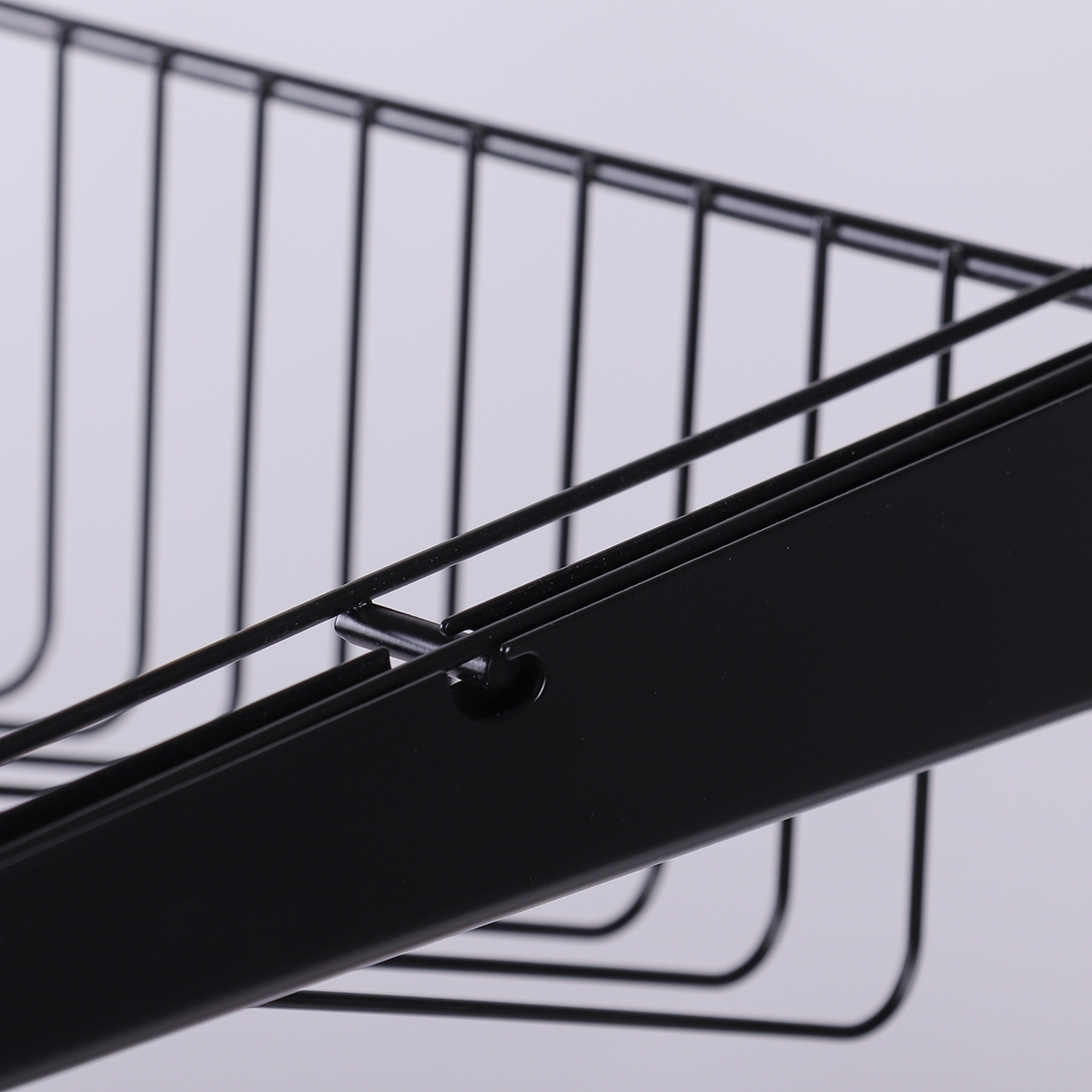 Сеточная полка для обуви , 603x306x80 мм, черный LJPS0401 Public Steel Россия  - Вид №4