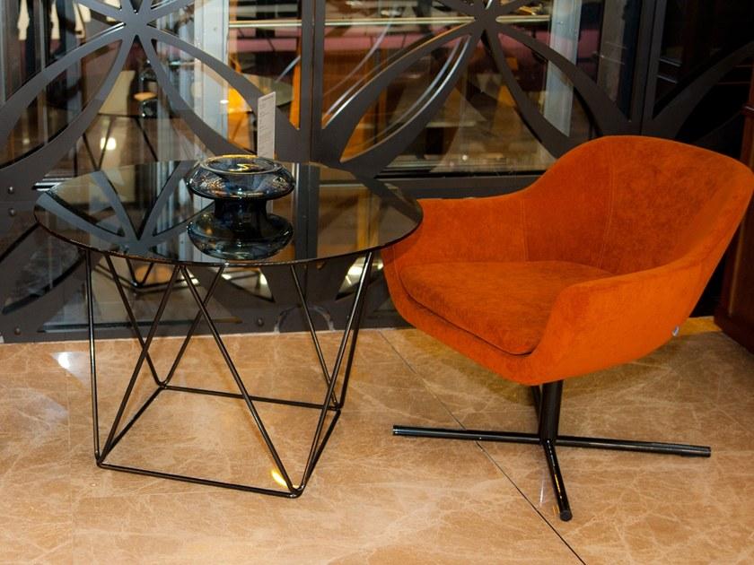 B&T Design Круглый стеклянный стол sun-id-1502895 - Вид №2