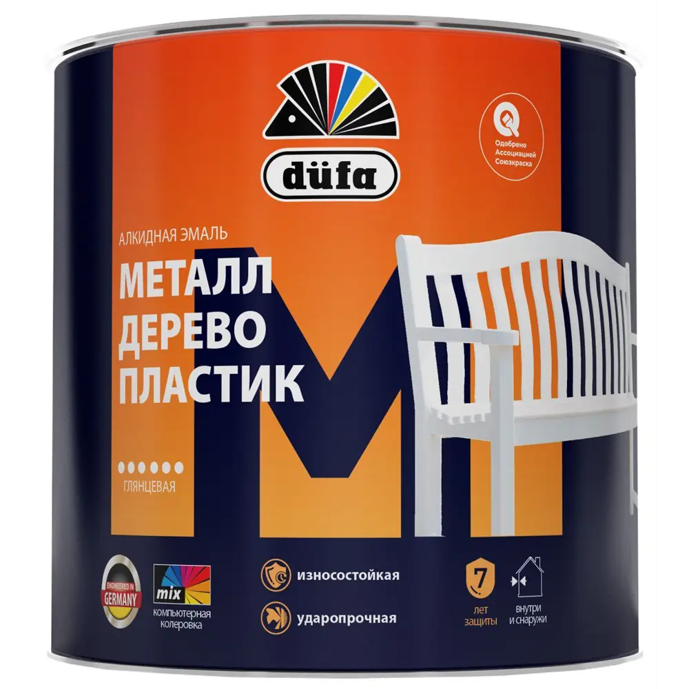 Алкидная эмаль Dufa Premium White для внутренних и наружных работ 18557683 STLM-0011362 - Вид №1