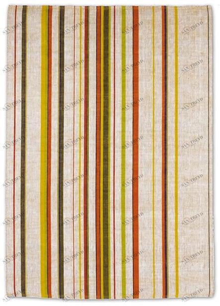 G.T.DESIGN Прямоугольный коврик из полосатого джута Loop sun-id-1390636