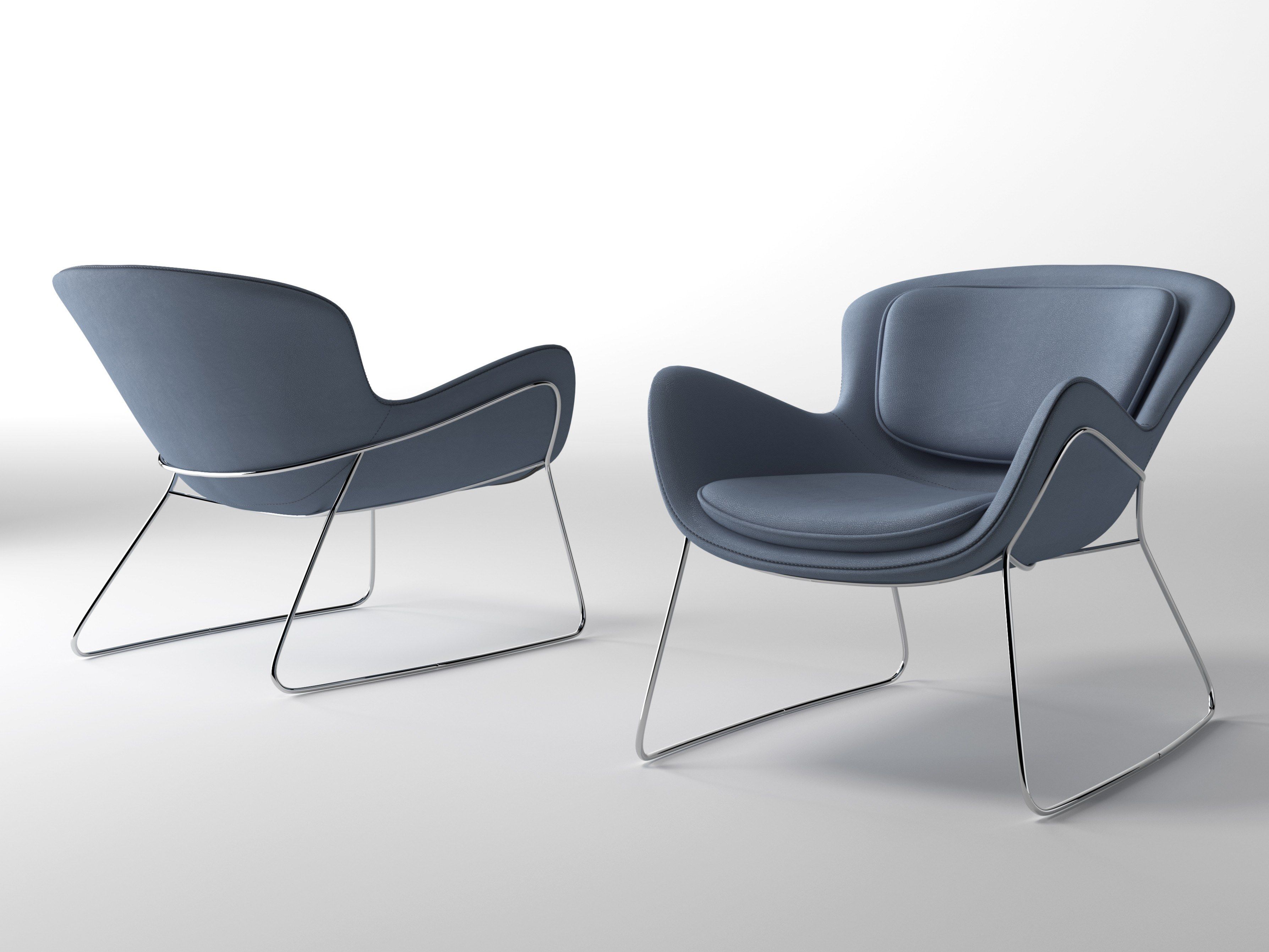 Сани кресло с подлокотниками RIFLESSI Меган ARCH-00046609 - Вид №1