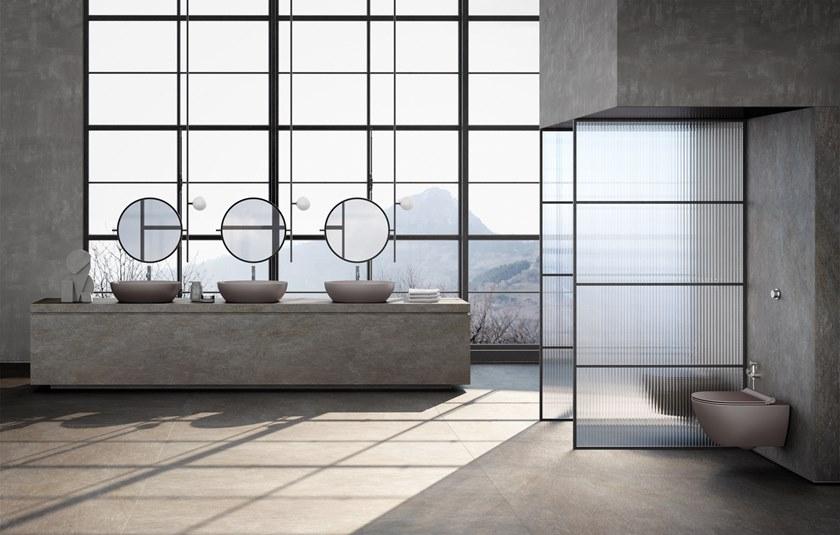 Подвесной унитаз настенный Белый GSI ceramica Color elements Италия sun-id-1439737 - Вид №11