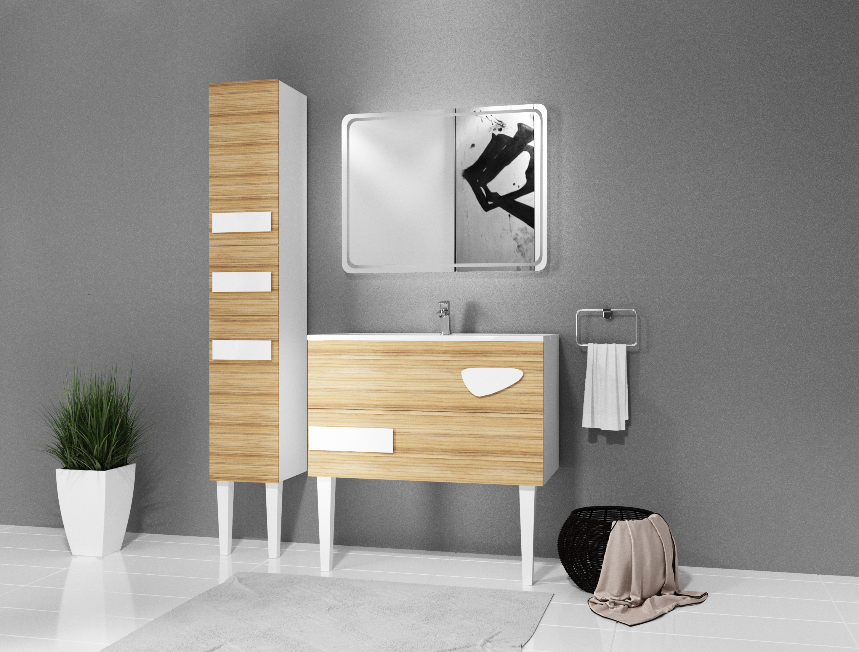 У72595 Зеркало Eco 100 1 Marka Eco