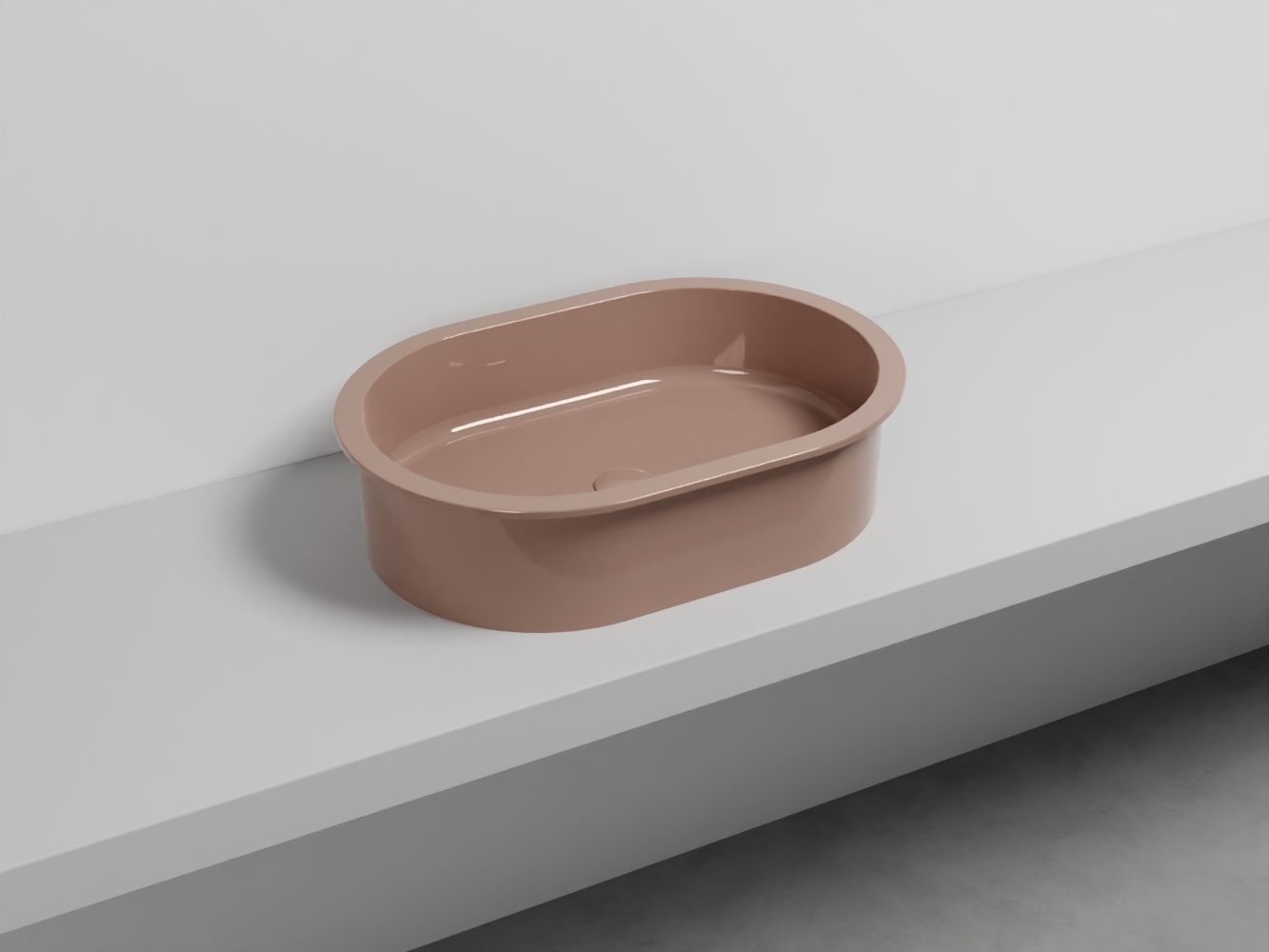 CALAO65-NI Раковина овальный Catino 65 cielo I Catini Ceramica Cielo