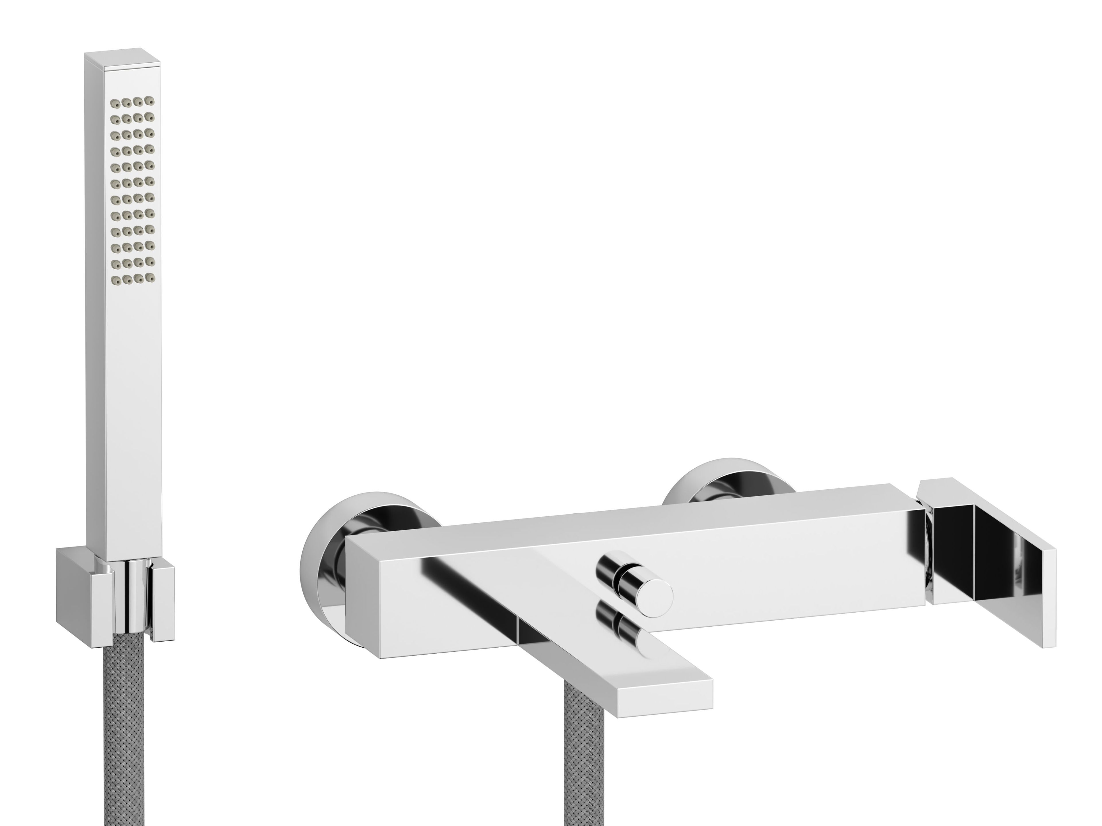 Внешний настенный смеситель для ванны с ручным душем IB сердцеед ARCH-00001516