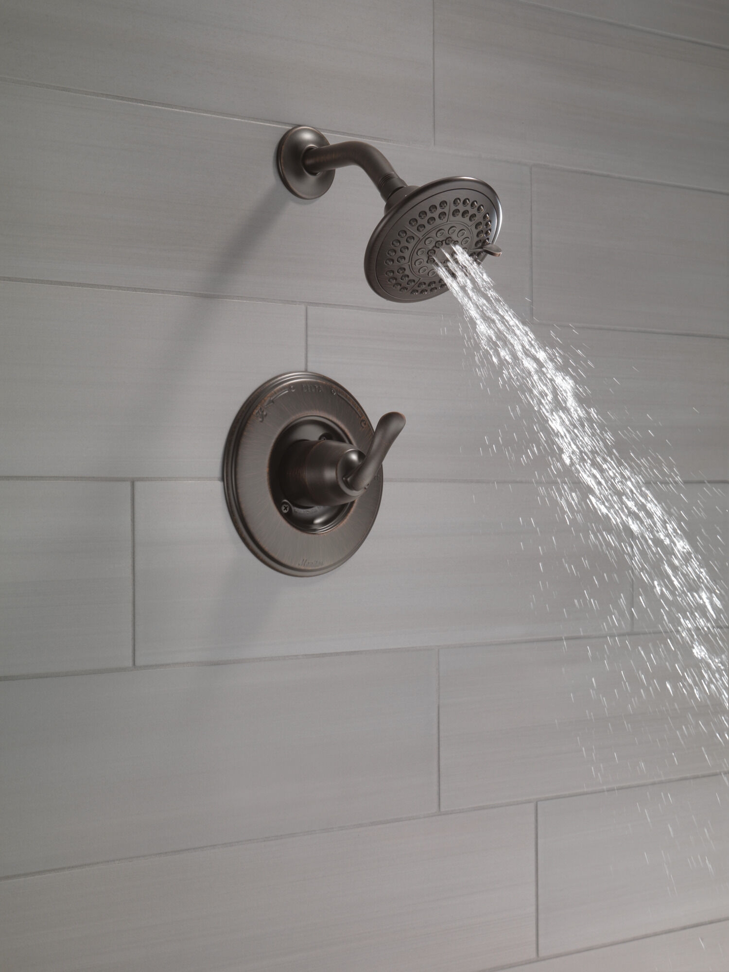 T14494-RB Для ванны и душа Monitor® серии 14 Delta Faucet Linden Венецианская бронза  - Вид №6