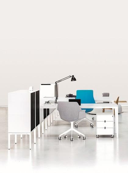 Lapalma Вращающееся офисное кресло из ткани на колесиках Uno S232 - Вид №8